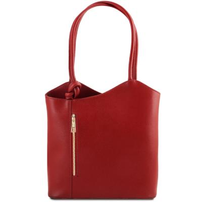 Γυναικεία τσάντα ώμου / πλάτης TL141455 - Κόκκινο