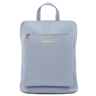 Γυναικεία τσάντα πλάτης - ώμου TL141682 - Μπλε ανοιχτό