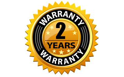 2 years warranty