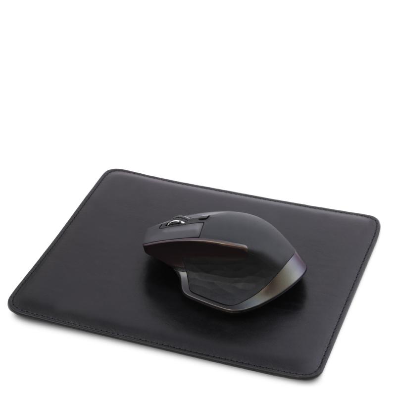 Δερμάτινο σετ γραφείου - TL142162 - Μαύρο - Mousepad 