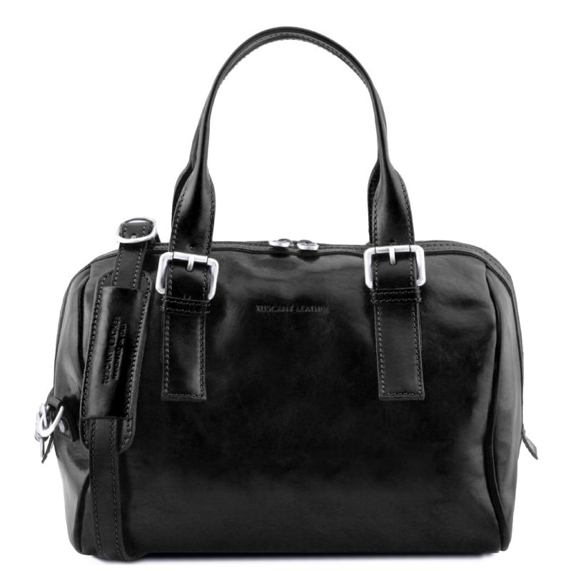 Γυναικεία τσάντα δερμάτινη Eveline - Μαύρο