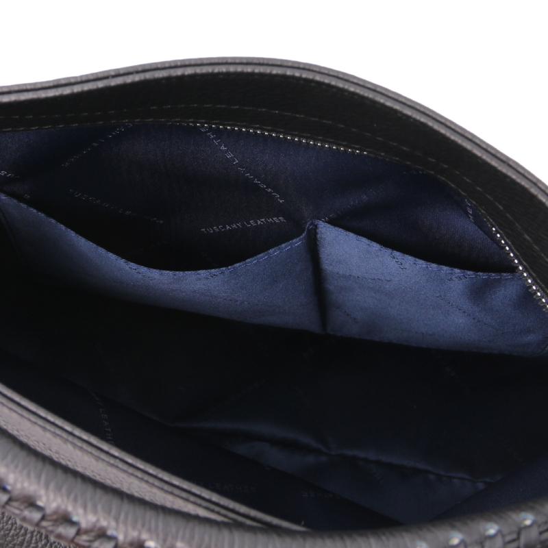 Γυναικεία τσάντα δερμάτινη   tl142087   Μαύρο   Εσωτερικό