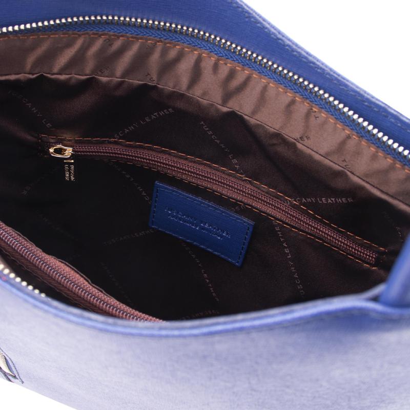 Γυναικεία τσάντα ώμου / πλάτης TL141455 - Μπλε - Εσωτερικό 1