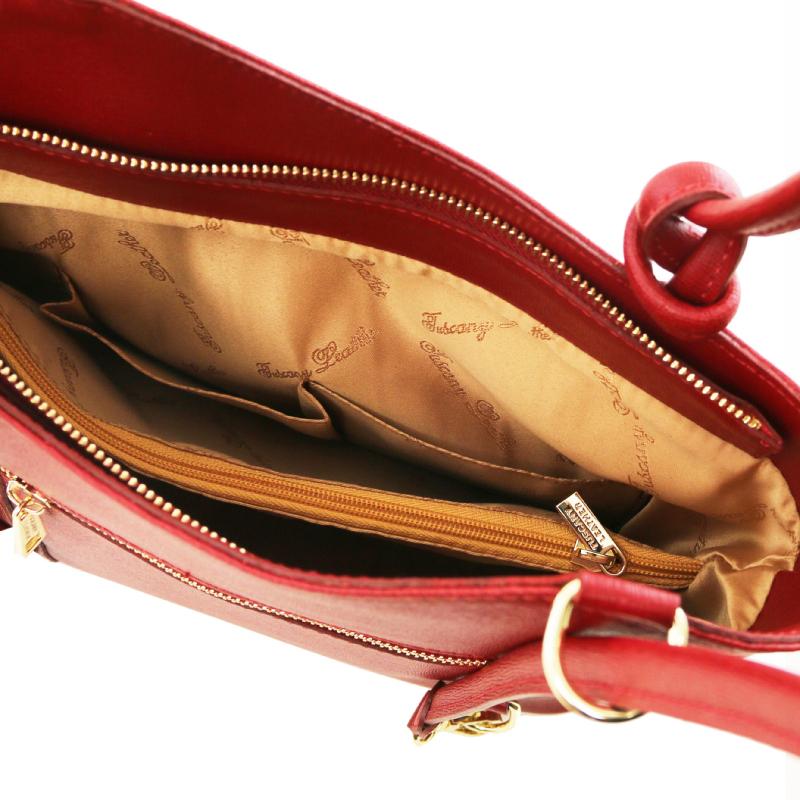 Γυναικεία τσάντα ώμου / πλάτης tl141455   Κόκκινο   Εσωτερικό 2