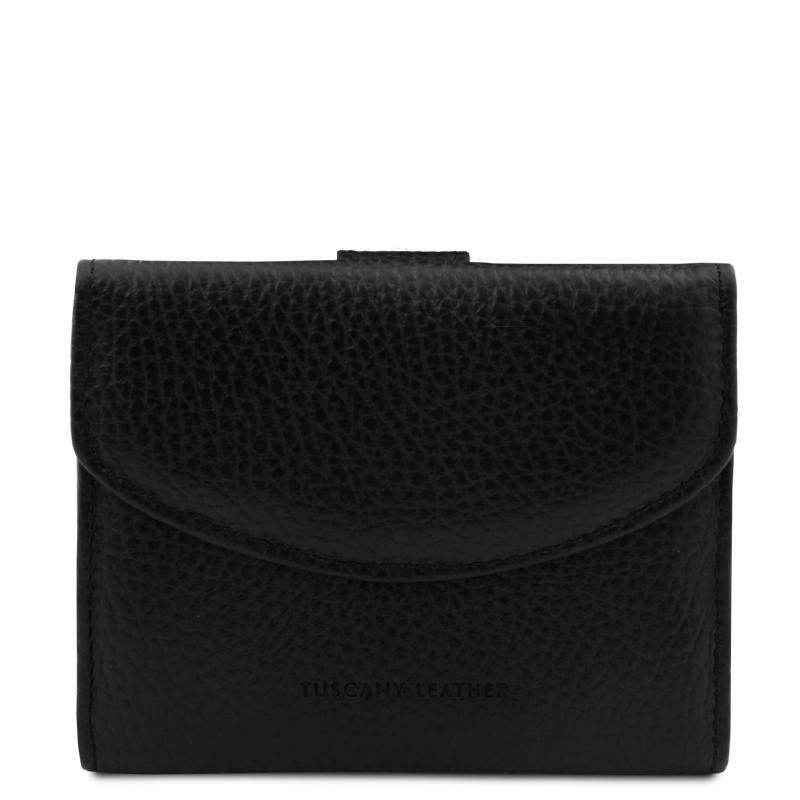 Γυναικείο πορτοφόλι δερμάτινο tl142059   Μαύρο