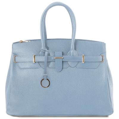 Γυναικεία Τσάντα Δερμάτινη TL141529 - Μπλε ανοιχτό