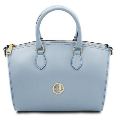 Γυναικεία Τσάντα Δερμάτινη Layla - TL142399 - Μπλε ανοιχτό