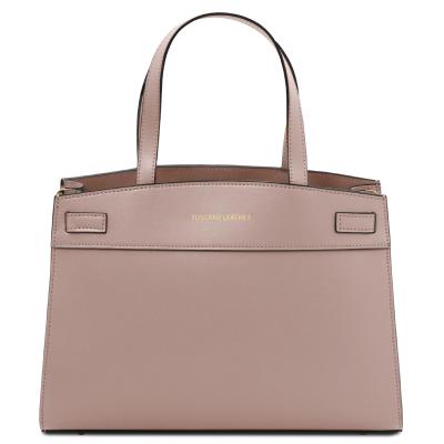 Γυναικεία Τσάντα Δερμάτινη Musa TL142560 - Nude