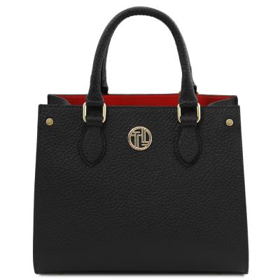 Γυναικεία Τσάντα Δερμάτινη Dama TL142565 - Μαύρο