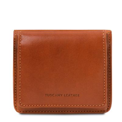 Unisex πορτοφόλι δερμάτινο tl142059   Μελί