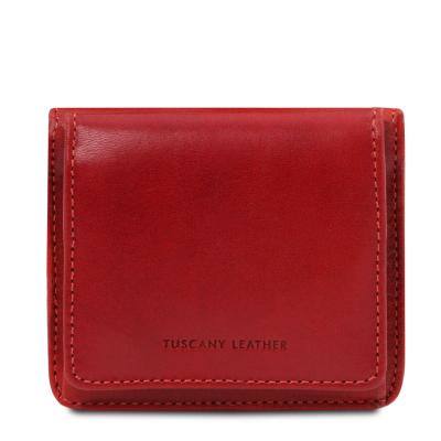 Unisex πορτοφόλι δερμάτινο TL142059 - Κόκκινο