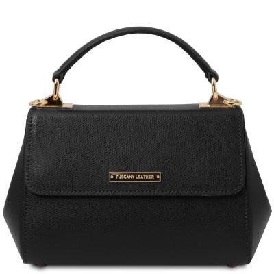 Γυναικεία τσάντα δερμάτινη - TL142076 - Μαύρο